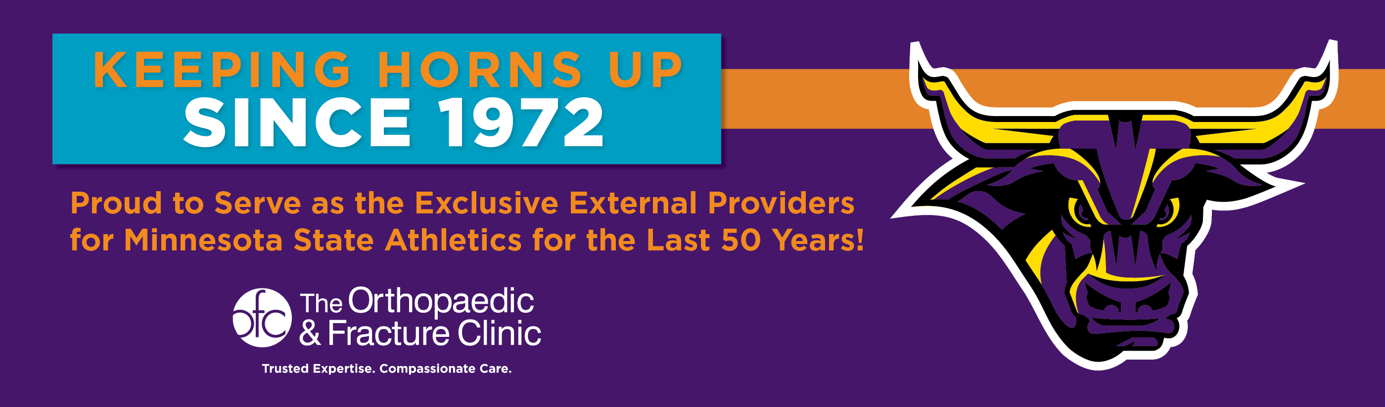 Keeping Horns Up Since 1972 – Exclusive Provider for Minnesota State Athletics